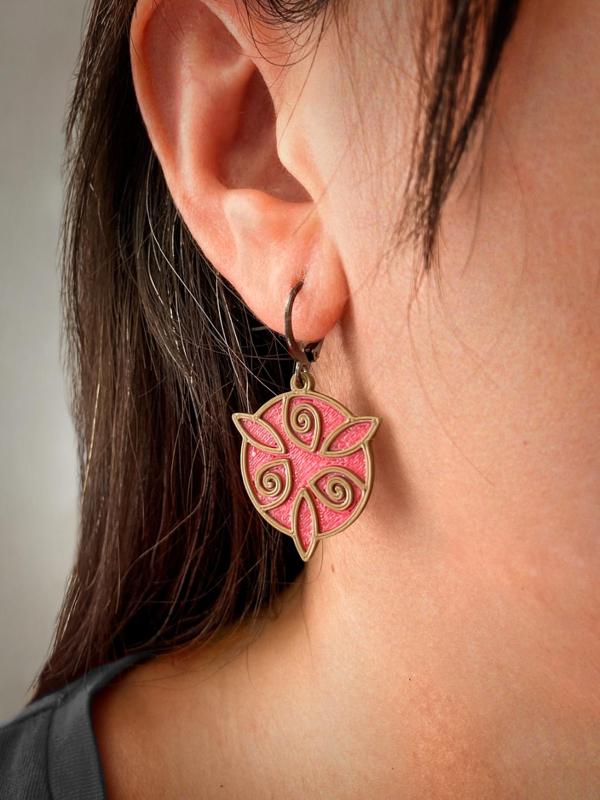 Celtic Triskelion earrings