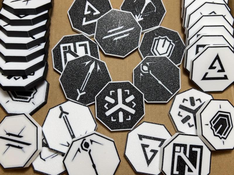 Arknights Eight Major Profession Logos