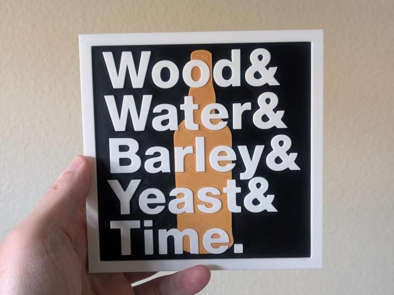 Glenmorangie Ingredients Sign