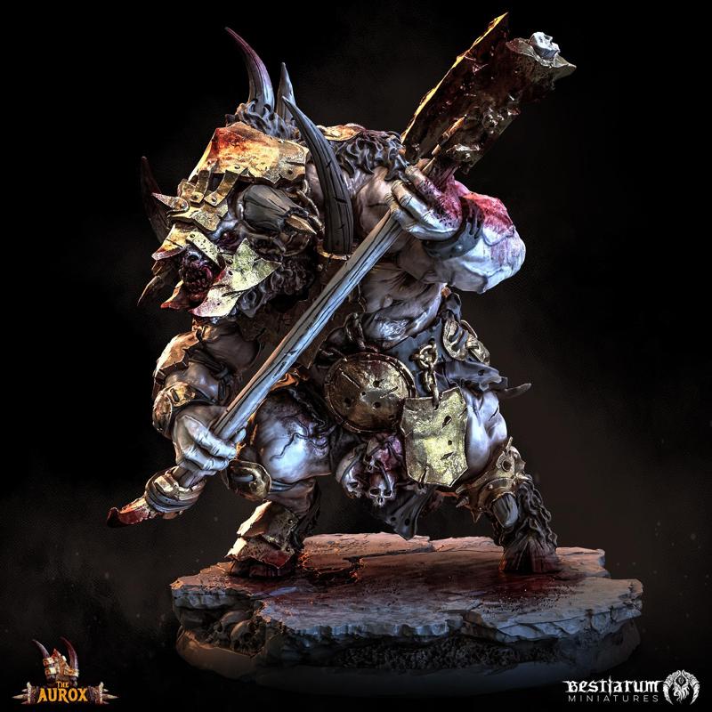 Aurox Warriors x 2 - Great Weapons