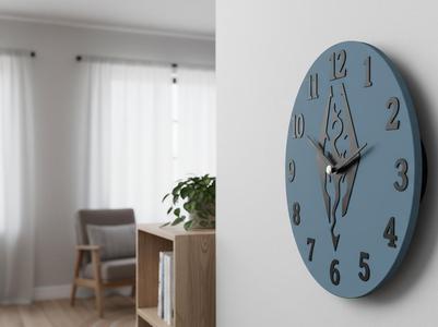 The Elder Scrolls V: Skyrim Clock on Wall 