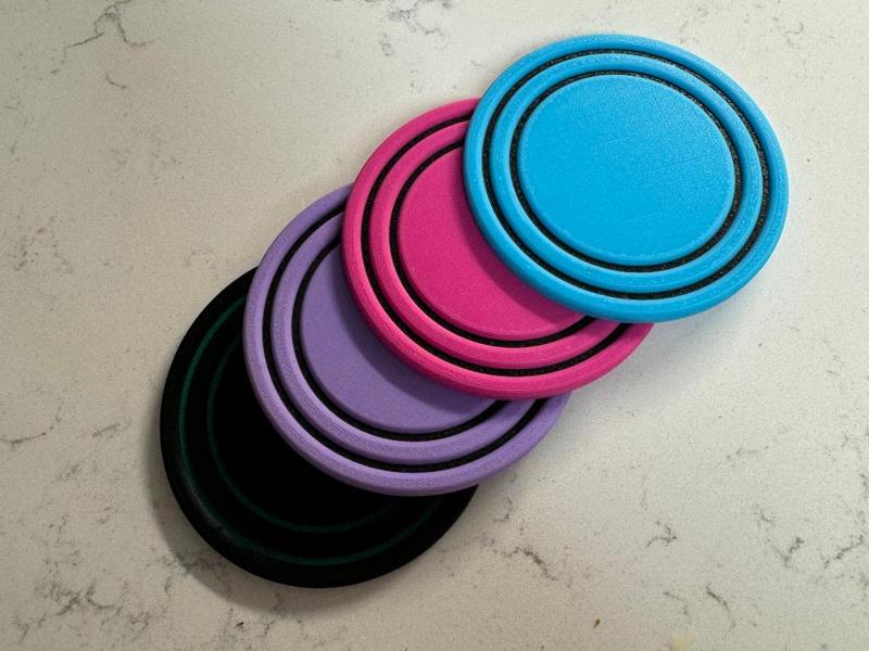 Coasters + Coaster Holder