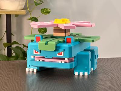 Venusaur (Pokemon Quest) 14cm Tall Multipart