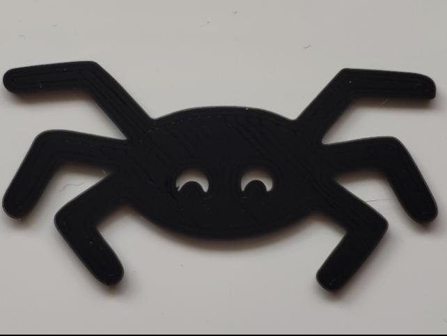 Halloween decoration - spider sticker