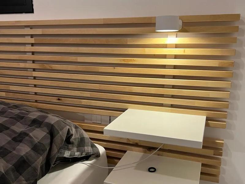 LED Sconce Mount for Ikea Mandal Headboard