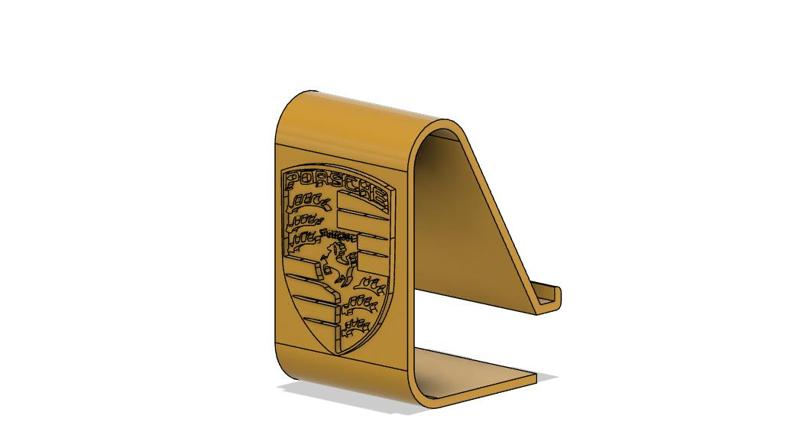 Porsche phone holder