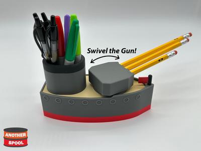Desktop Battleship - Office Organizer