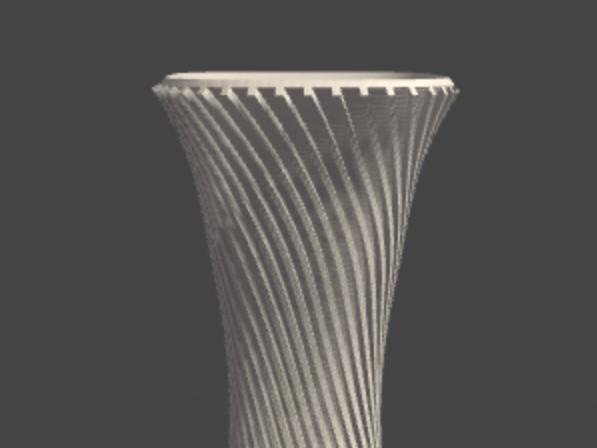 Spiral vase