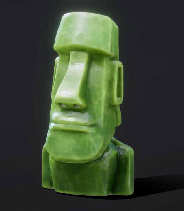 Moai statue