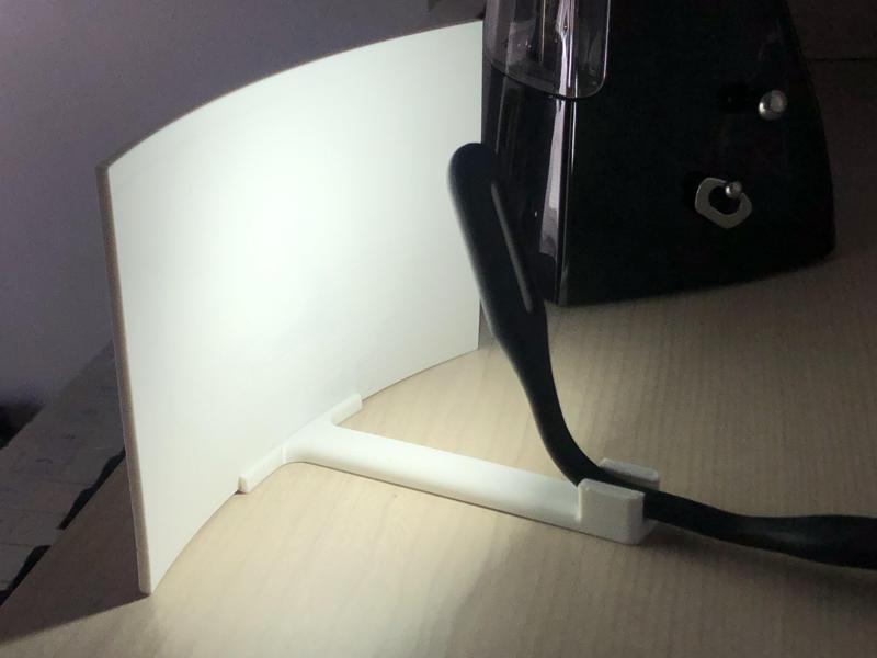 Holder for lithophane 200mm/3mm