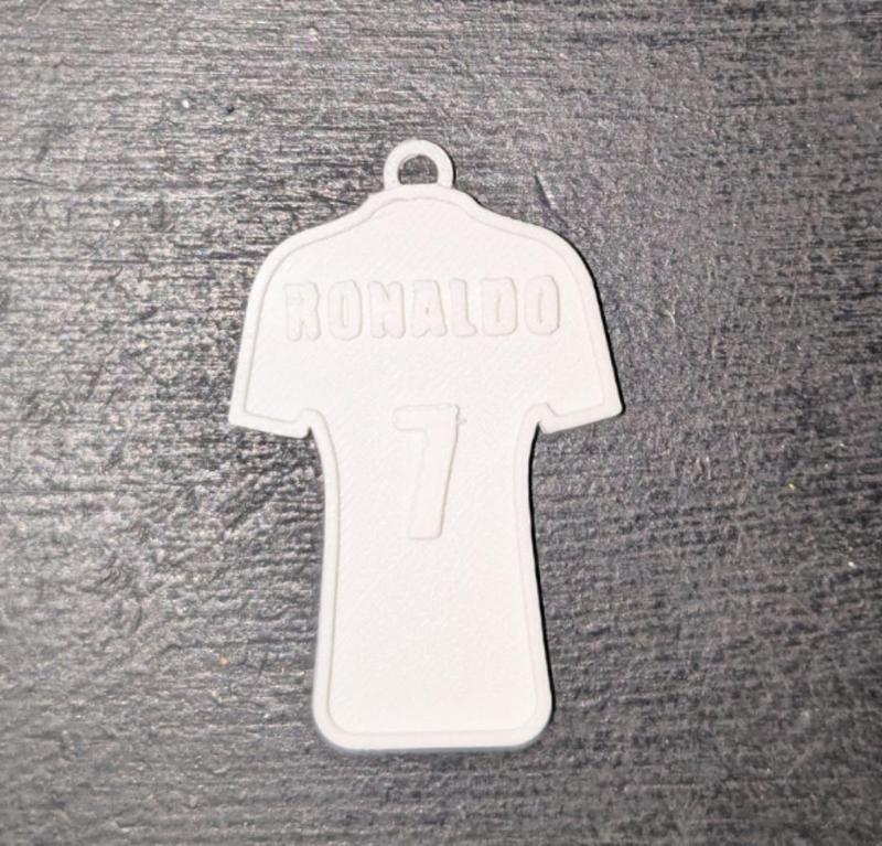 Cristiano Ronaldo 7 Portugal / Al-Nassr Keychain