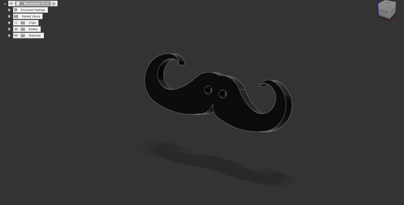 Crochet Mustache Printable