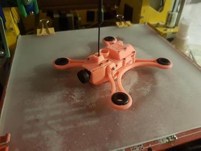 DC110 ABS FPV for SP F3 RACING EVO Brush Flight control Eachine VTX03 and 600tlv cam
