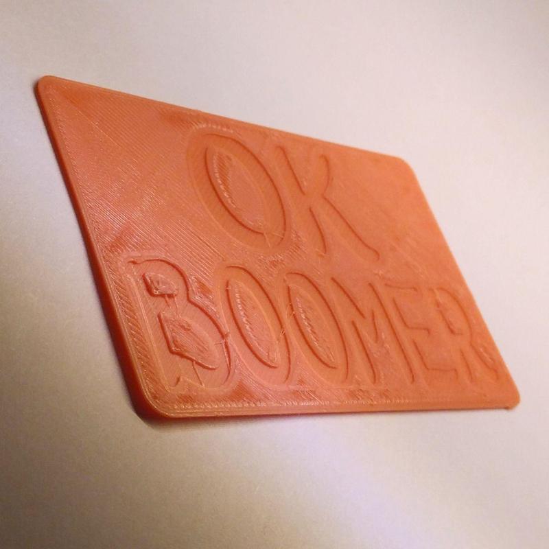 OKBOOMER Card