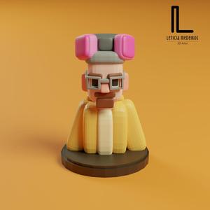 Walter White - Breaking Bad - Pixel Toy