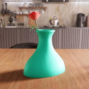 3D Modern Flower Vase STL File - 076