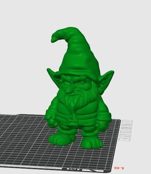 Grim garden gnome