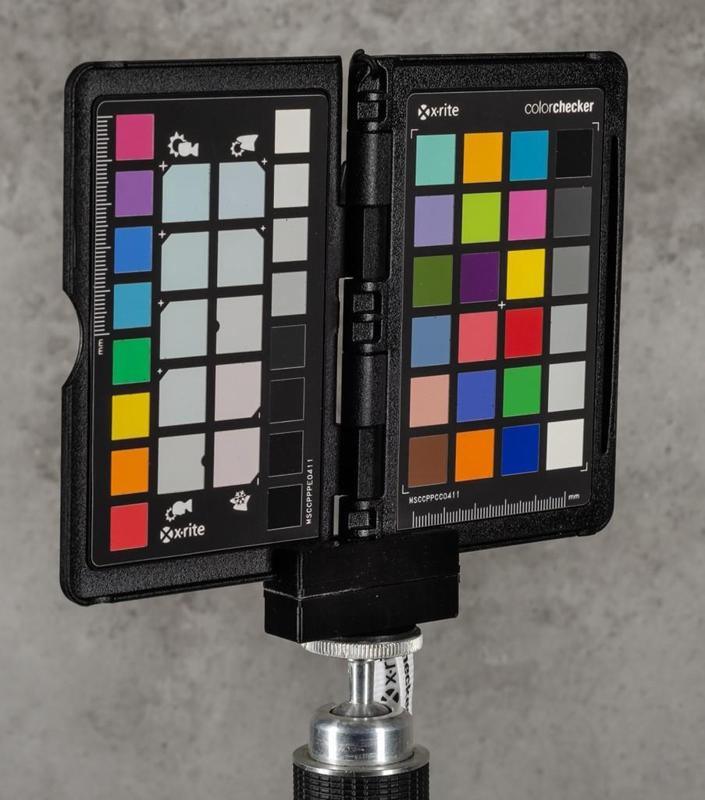 Color Checker Passport 1/4" mount Stativadapter