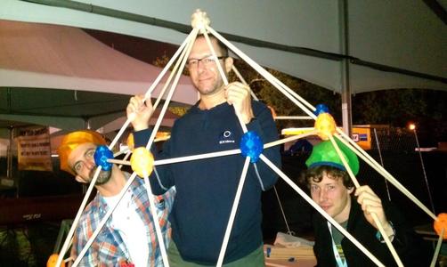 Zome Node Oct by Chris K Palmer