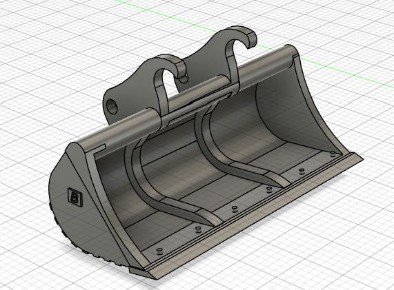 CLEANING BUCKET CAT 330 1/50