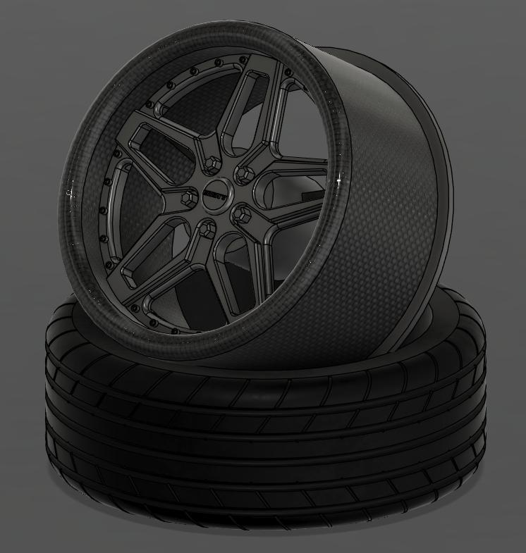 S-Racer15 Transmitter Wheel