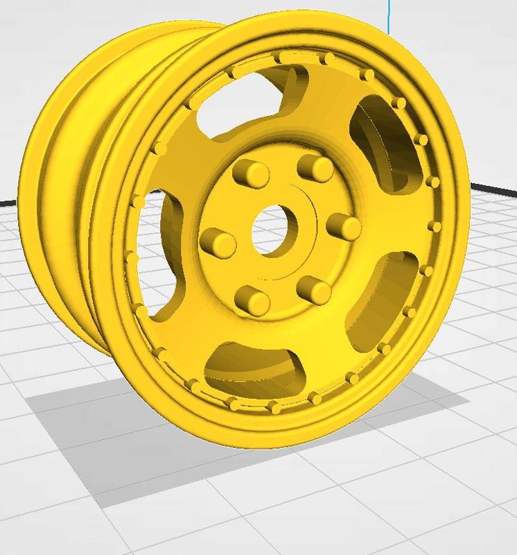1.7  5 slot wheels