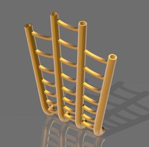 Model Car Headers - Halloween Spider Web Style - Ratrod