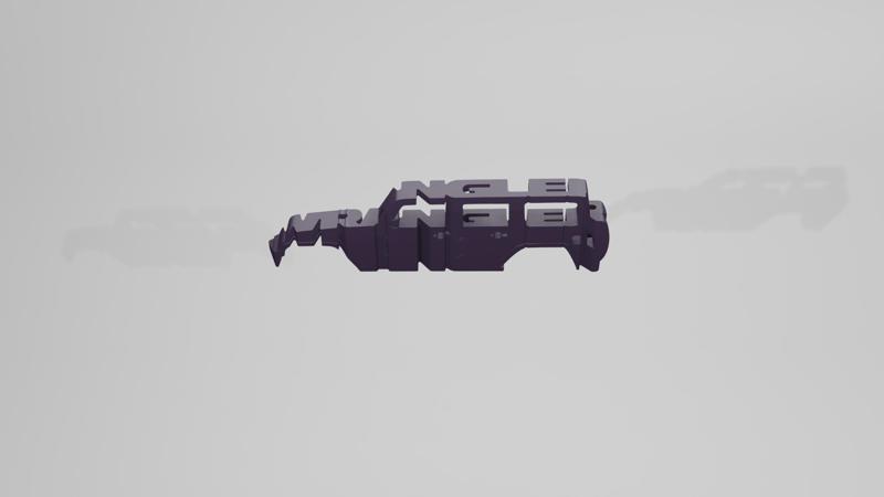 Jeep Wrangler - Keychain