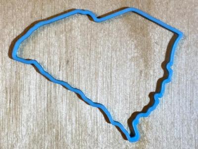 South Carolina state outline