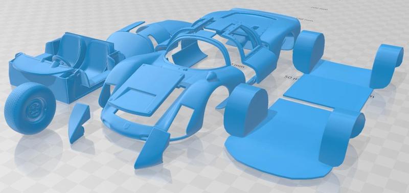 Porsche 906 Carrera 6 Coupe 1966 Printable Car