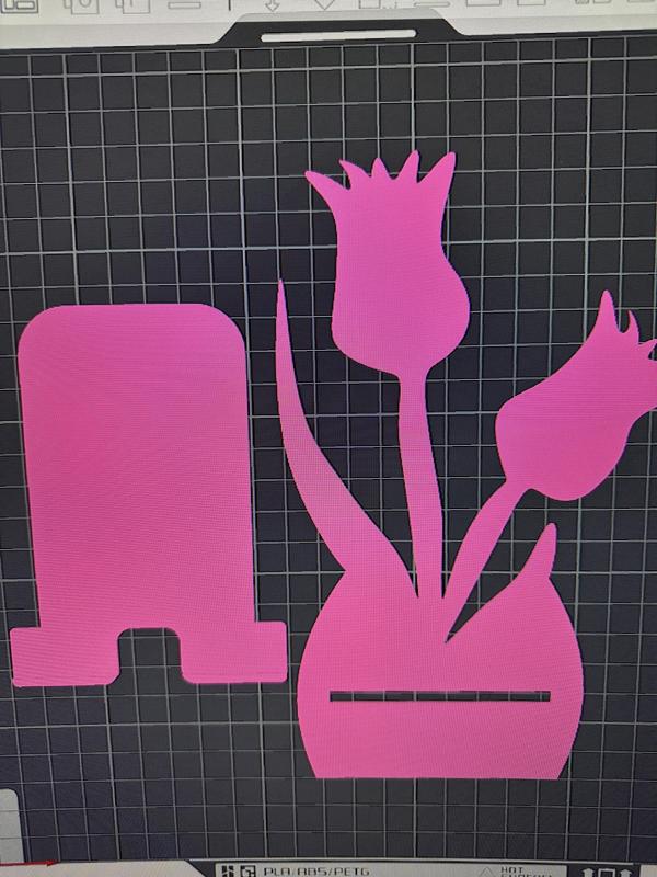 Cell phone holder universal for every cell phone model rose tulip for iphone,samsung,huawei and many more