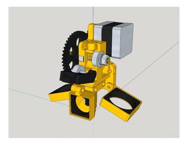 Wade L3K Extruder (prusa I3) compatible filament flexible By Skarab (JHead - Hexagon - E3DV6 - Aluhotend V7 et AllinOne Compatible)