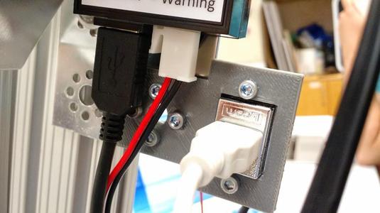 Tetrix USB Surge Protector Mount