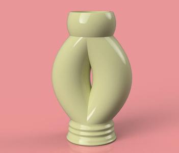 style vase cup vessel v71 for 3d-print or cnc