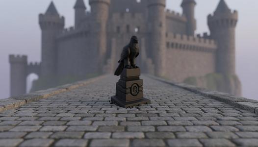 Stone-Guardi eagle