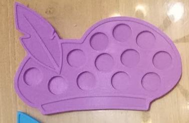 Santa Hats for Magnetic Game