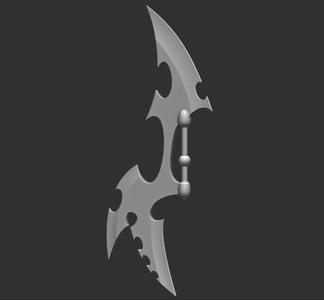 Dark Space Elf Transport Space Ship Rudder