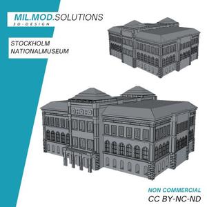 Stockholm Nationalmuseum Tabletop Display