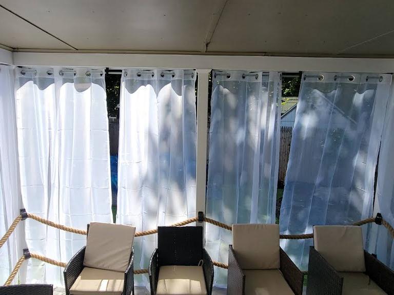 2" Manilla Jute Rope post mounts