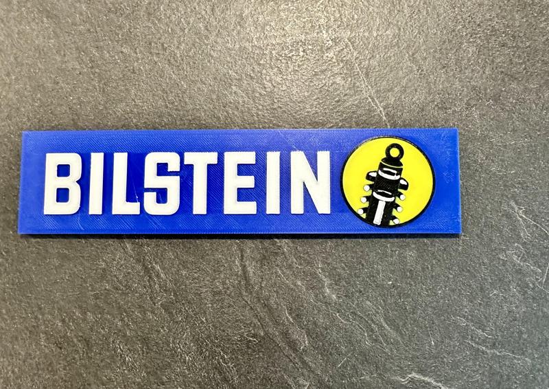 Bilstein advertising sign  for Carrera slot car