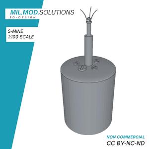 S-Mine WW2 Wehrmacht Tabletop