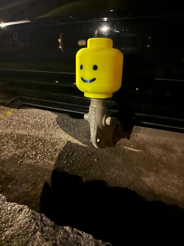 Toy Head Hitch Cover For Eu Cars/Trucks