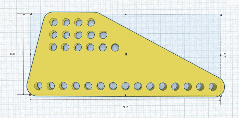 4 Generic RC Shock towers for RC crawlers