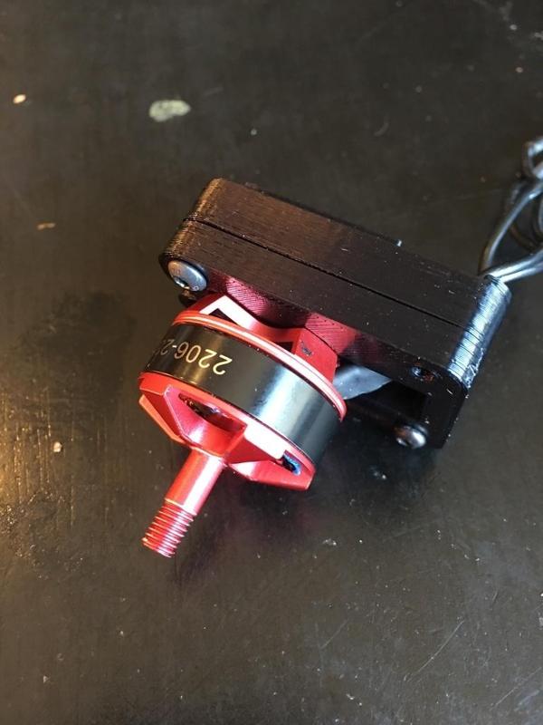 RMRC Ready Made RC Recruit V2 Wing 2 Piece Motor Mounts & NEW NO GLUE OPTION