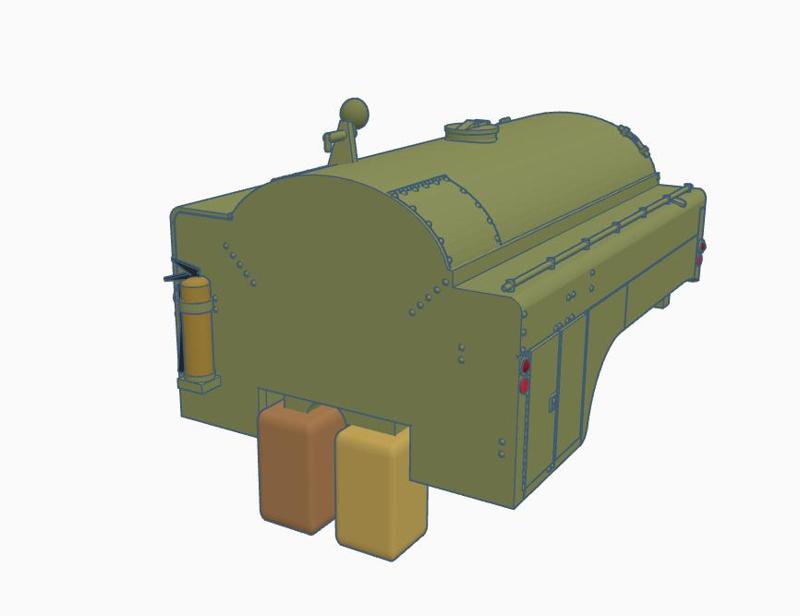 (ADD-ON) GMC CCKW 353 f-3 / l-2 tanker