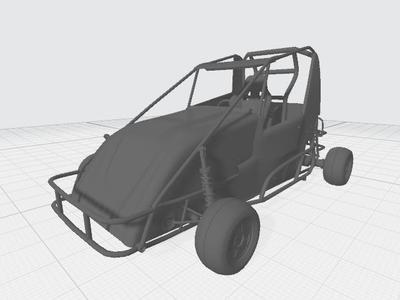 ARC Qoem race car