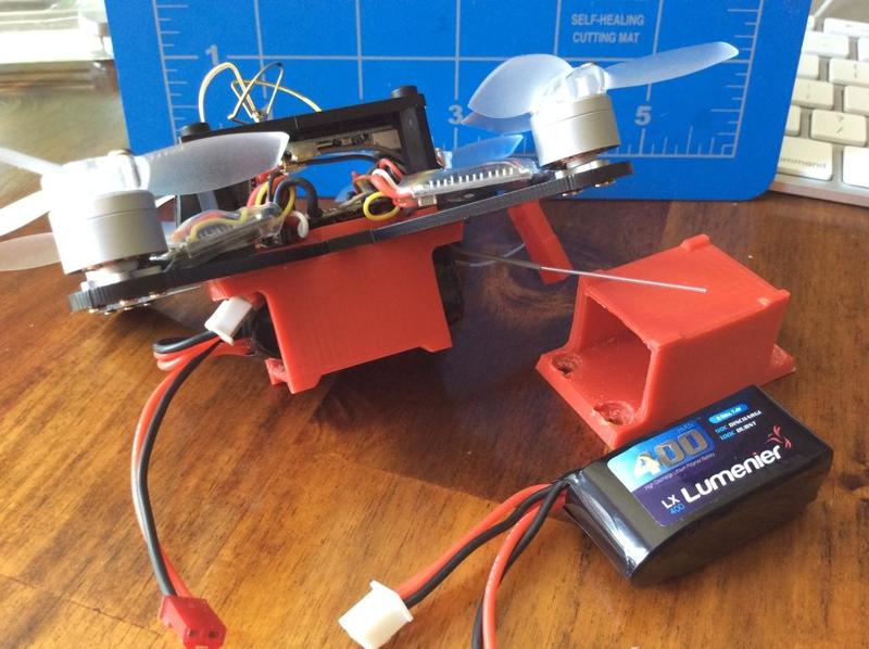 FT Gremlin LX400 Battery Holder