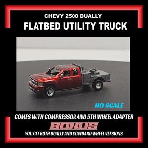 CHEVY 2500 FLATBED DUALLY TRUCK