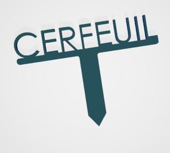 LABEL PANEL FOR VEGETABLE AND AROMATIC GARDEN