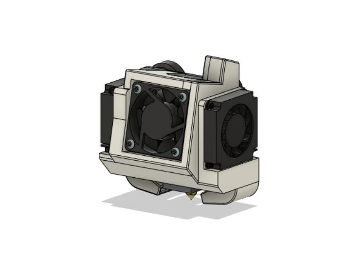 Ender 3 - 2 Fan Duct